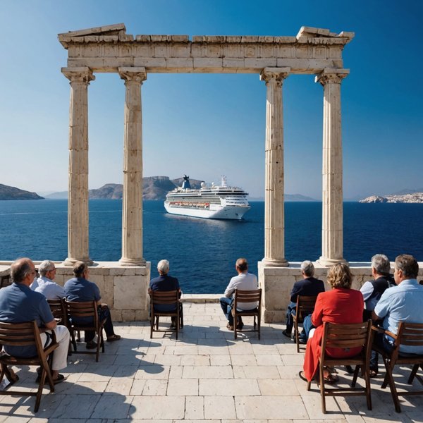 Quelles croisières proposent des conférences sur les mythes et légendes maritimes en Grèce?